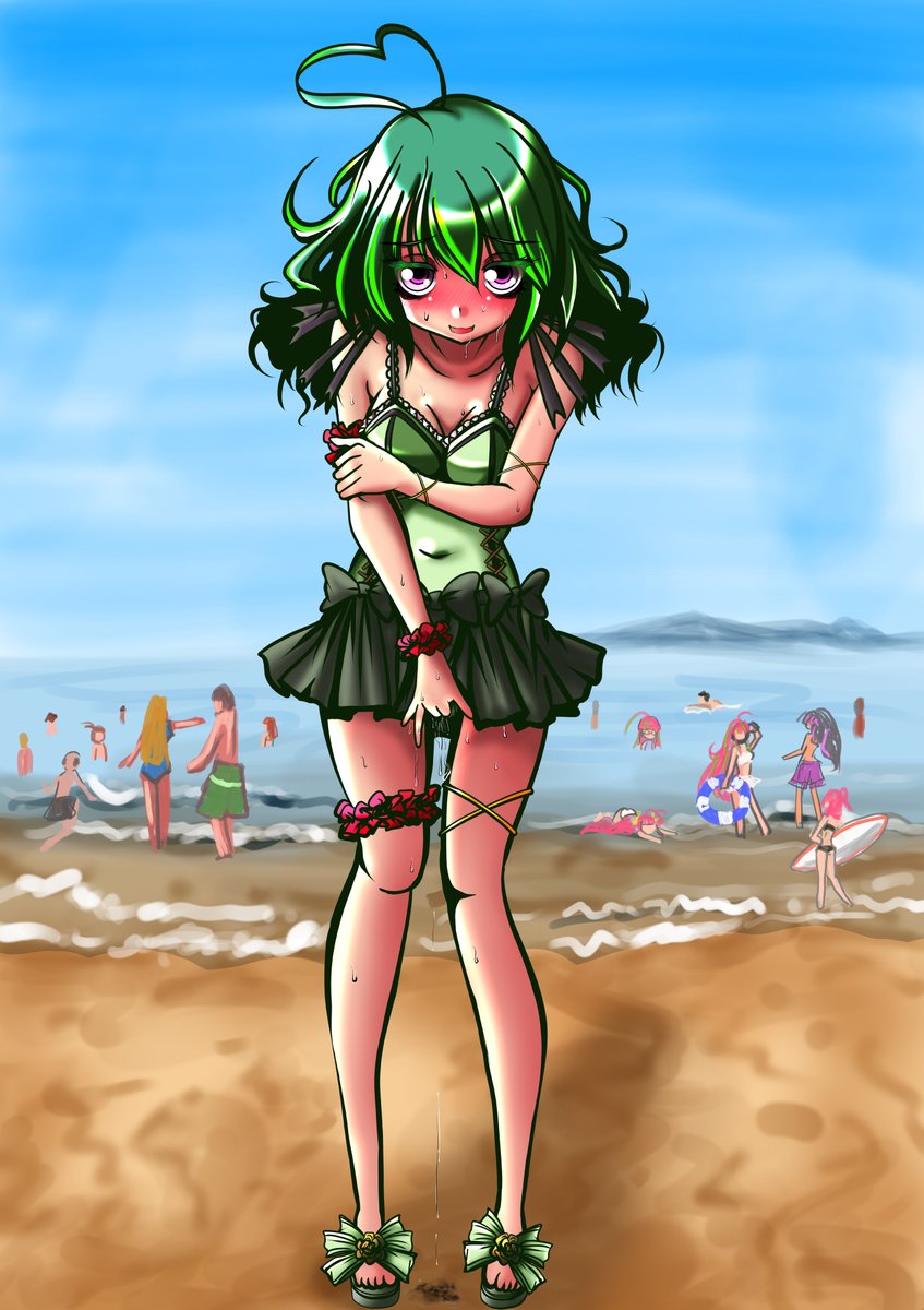 おはんよなのでございます(`、3_ヽ)_
#えんちーちゃん
#うちの子描いてみませんかキャンペーン
#オリキャラは性癖の見本市