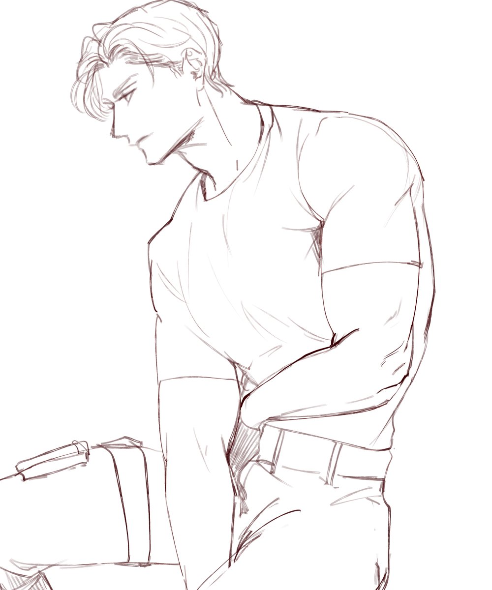 그려 놓고 마무리 안하고 버려둔 것 같은데 두툼한 일레이 맘에 듬.... ㅋ ☺️