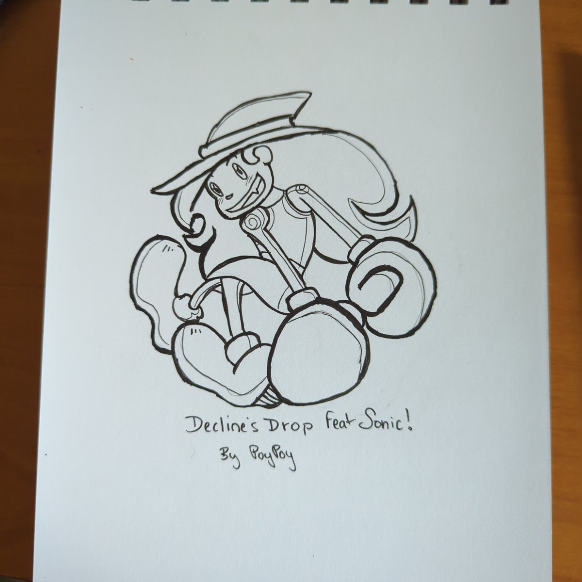 JapanDoudou's tweet image. #DeclinesDrops @moulinauxbulles
Globule in Sonic (and Knuckles) style !
