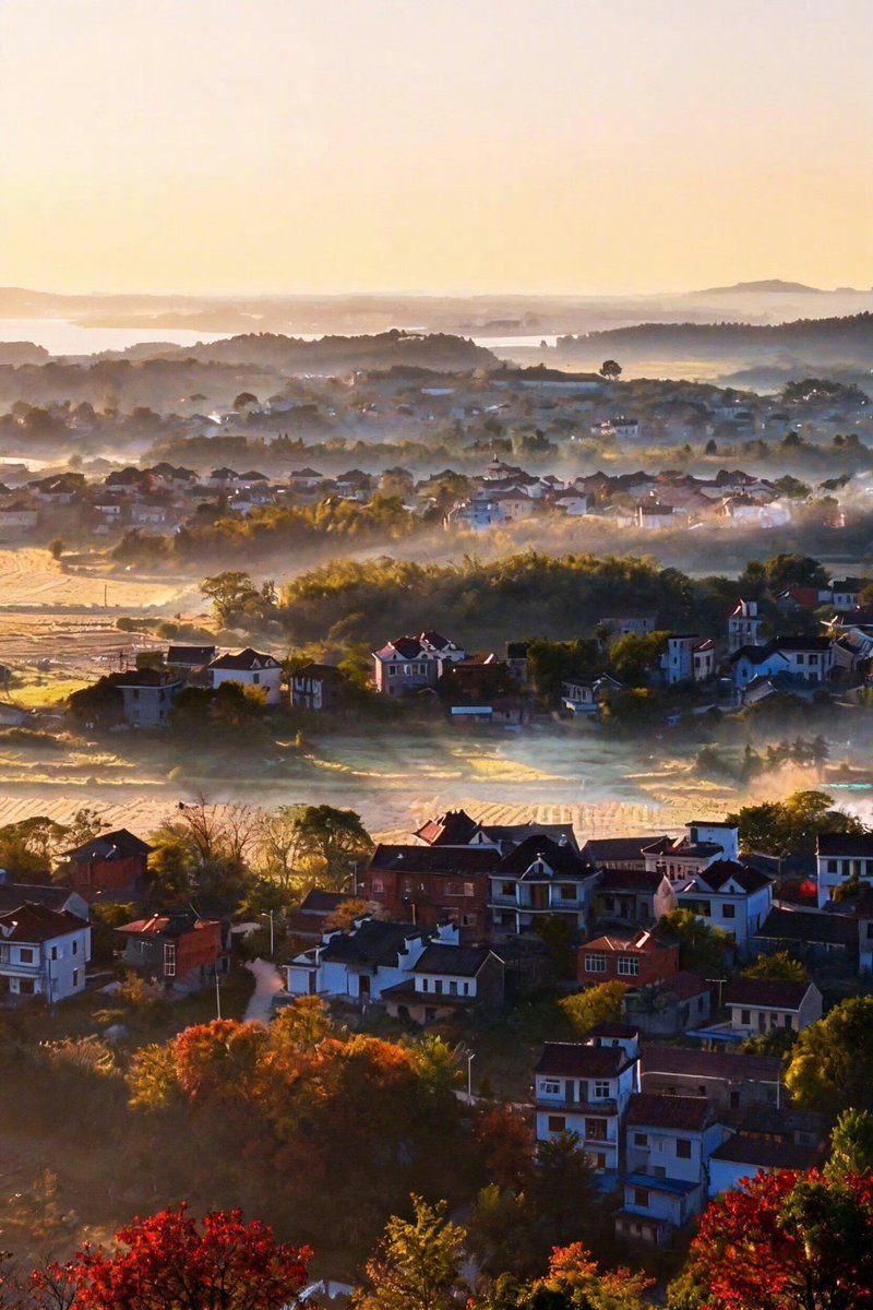 diz98532278's tweet image. 一到了秋天🍂皖南便成了江南！ ​​​#大美中国