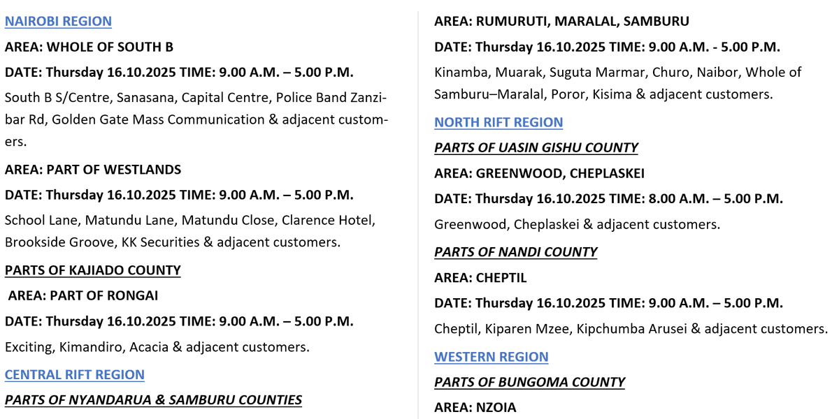 Kenya Power tweet media