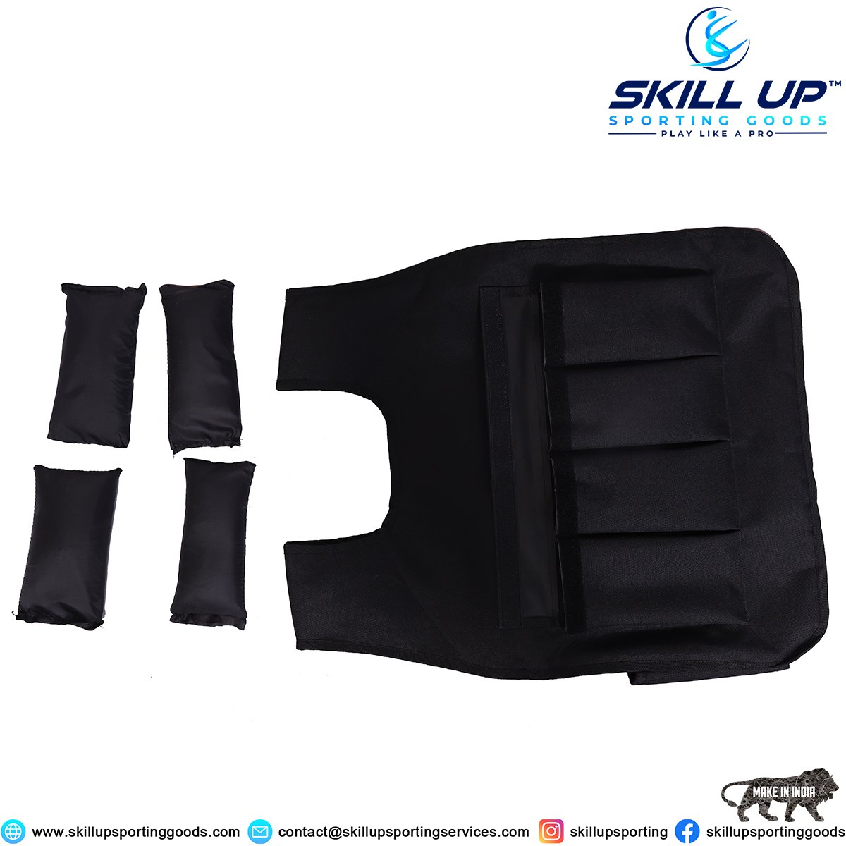 skillupsporting's tweet photo. Turn every step into strength. 💥
Adjustable Weighted Vest (2–20 lbs): no-bounce fit, padded shoulders, hook+loop belt, removable weights.
Conditioning, fat loss, strength—one vest.
Shop: https://t.co/I7UScrvgVU

#WeightedVest #HIIT #Running #training #strenghttraining https://t.co/TWR9w3A4MO