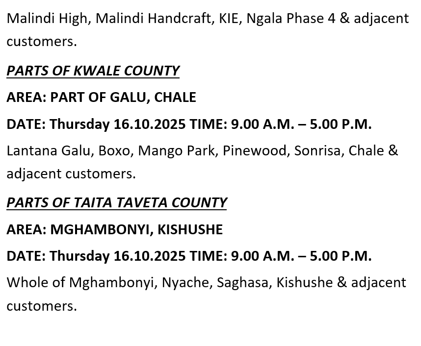 Kenya Power tweet media