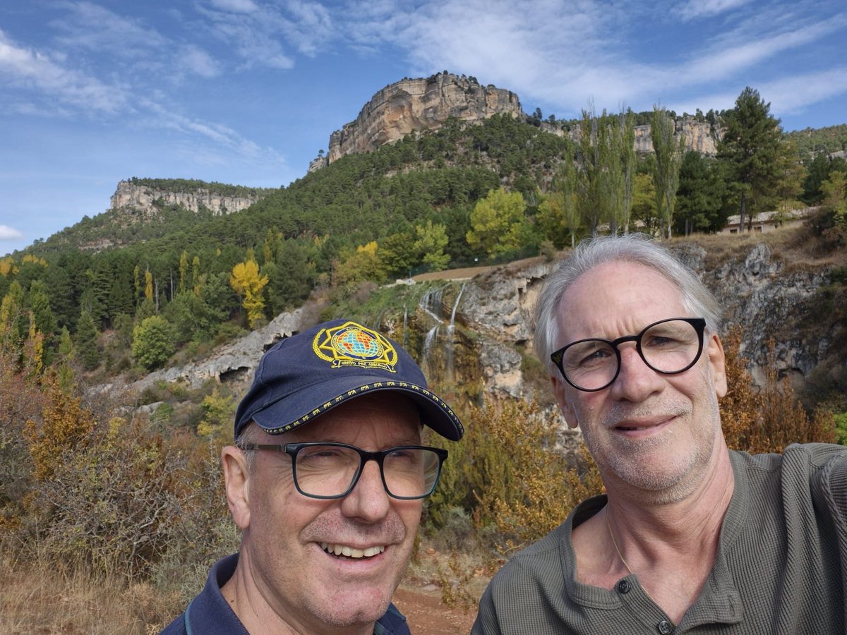 El compañero y amigo de IPA Sttutgart (Alemania), Peter Beck,  en su visita a España, país del que se muestra profundamente enamorado, deseando profundizar en el conocimiento de nuestro idioma; a su paso por tierras castellanomanchegas
