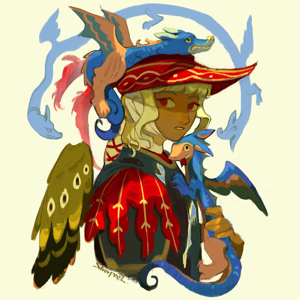 angel and friends🐍 #oc