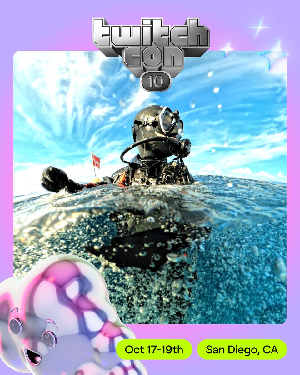 So excited for my first ever <a href="/TwitchCon/">TwitchCon</a> !!
Leave a comment if you're going! 

#twitch #TwitchCon #twitchcon2025 #TwitchConSanDiego