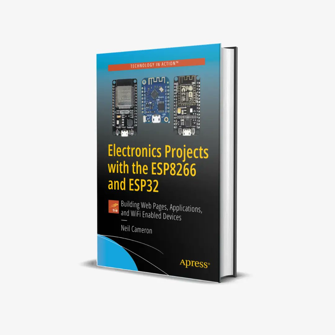 ebokify's tweet image. 📕 ESP32 eBooks
➡️ ebokify.com/esp32
🔥 Top 6 ESP32 eBooks for $20
ebokify.com/top-6-esp32-eb…
#ESP32 #ESP32S3 #ESP32C6 #ESP32CAM #ESP32Display #ESP32Project #ESP32Tutorial #Espressif #Arduino #IoT #Microcontroller #EmbeddedSystems