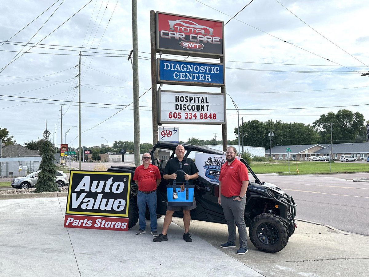 🎉🏆 Congrats to Tabor S. from Specialty Wheel &amp; Tire in Sioux Falls, SD — our 2025 The MacPherson Ride Giveaway Grand Prize Winner! 🏁 Tabor took home an amazing Can-Am side-by-side! We hope you enjoy your new ride!💨🙌 #MacPherson #AutoPros