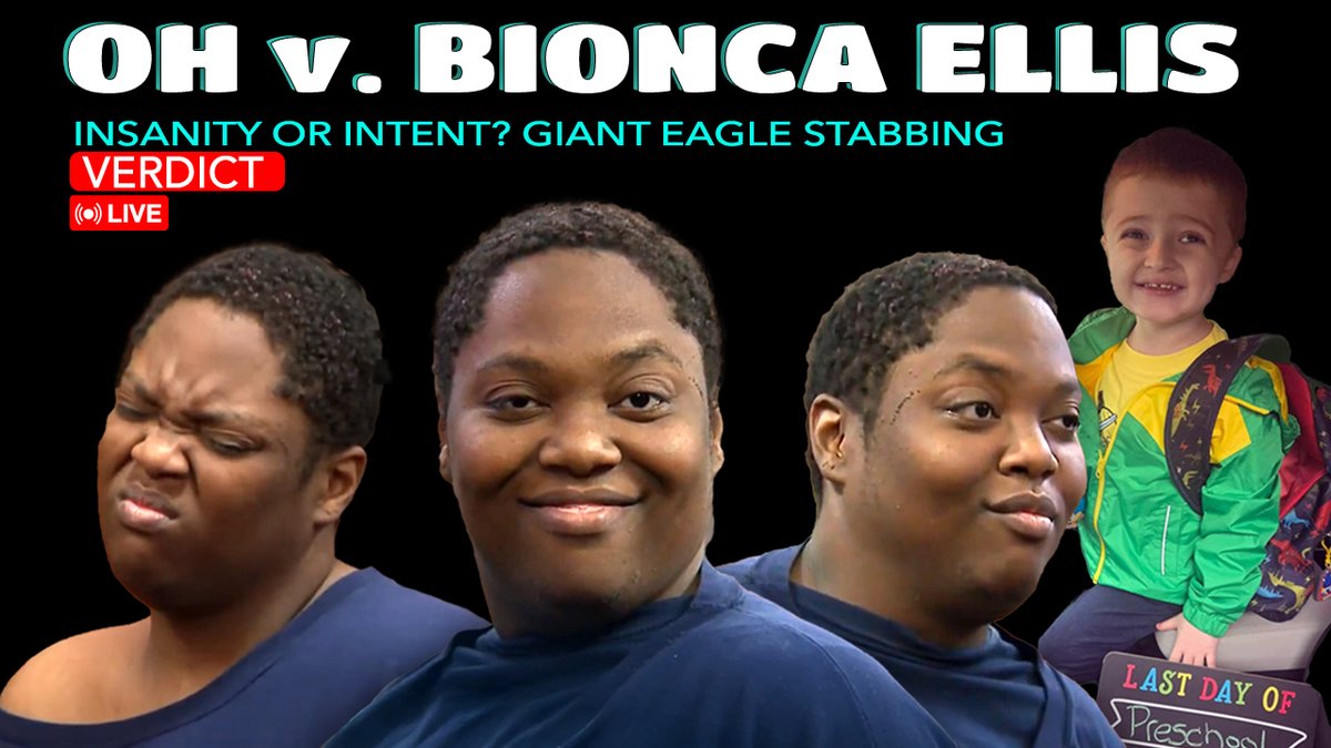 trialTVLive's tweet photo. VERDICT IS IN: LIVE - OH v Bionca Ellis βοΈ Insanity or Intent?
Watch with us now π·π
https://t.co/cpuqXhO6HY
#BioncaEllis #JulianWood #OhioTrials #TrueCrime #CourtLive #TrialCoverage #ClevelandCourt #Verdict https://t.co/avH89LrHfy
