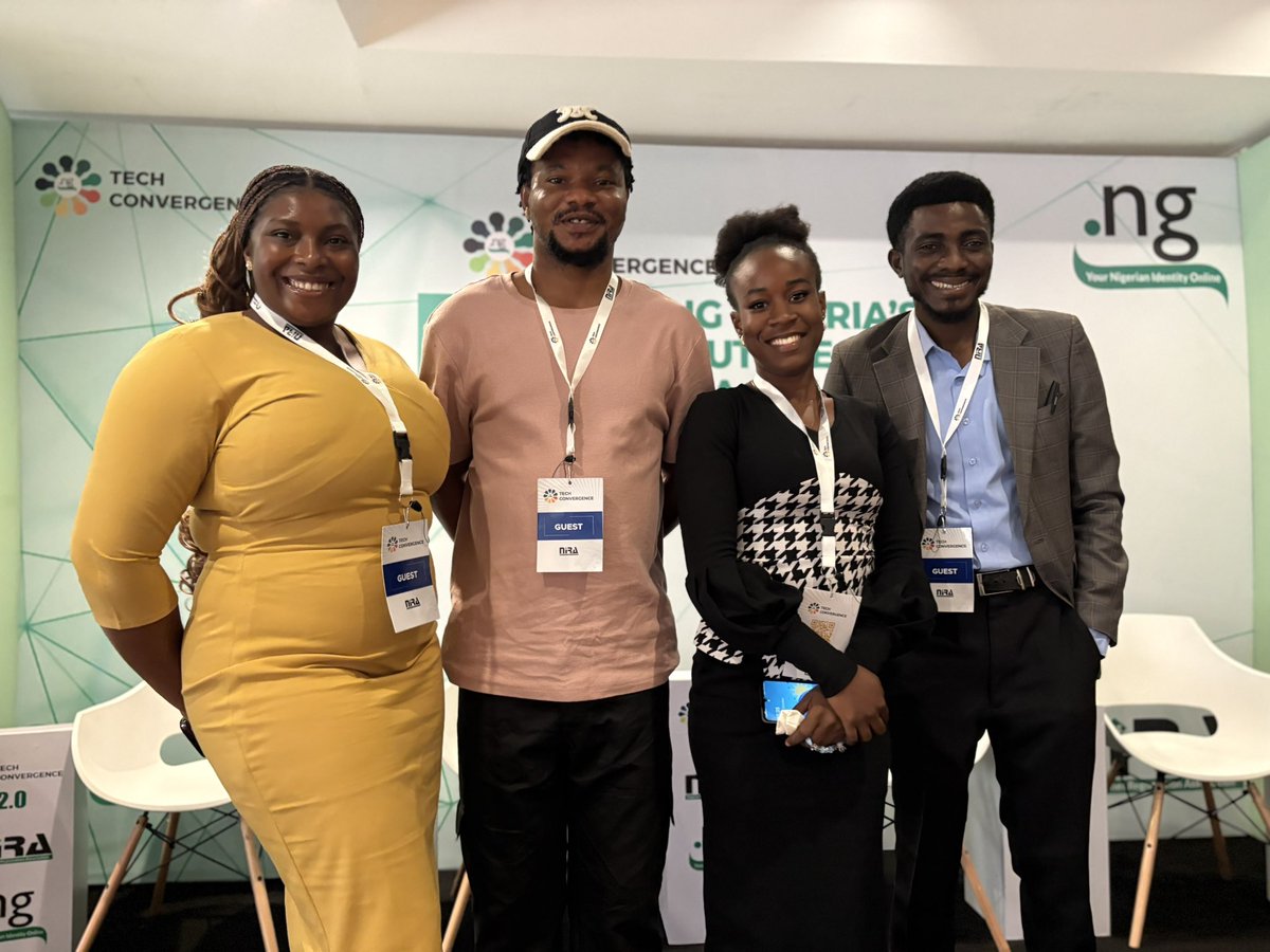 techsamuraii's tweet image. Glad to have attended Tech Convergence 2.0 by @niraworks — theme: “Building Nigeria’s Digital Future.”
Learned how using .NG boosts credibility, opens gov’t partnerships &amp;amp; strengthens Nigeria’s online presence. Also made great connections! 🤝🌐