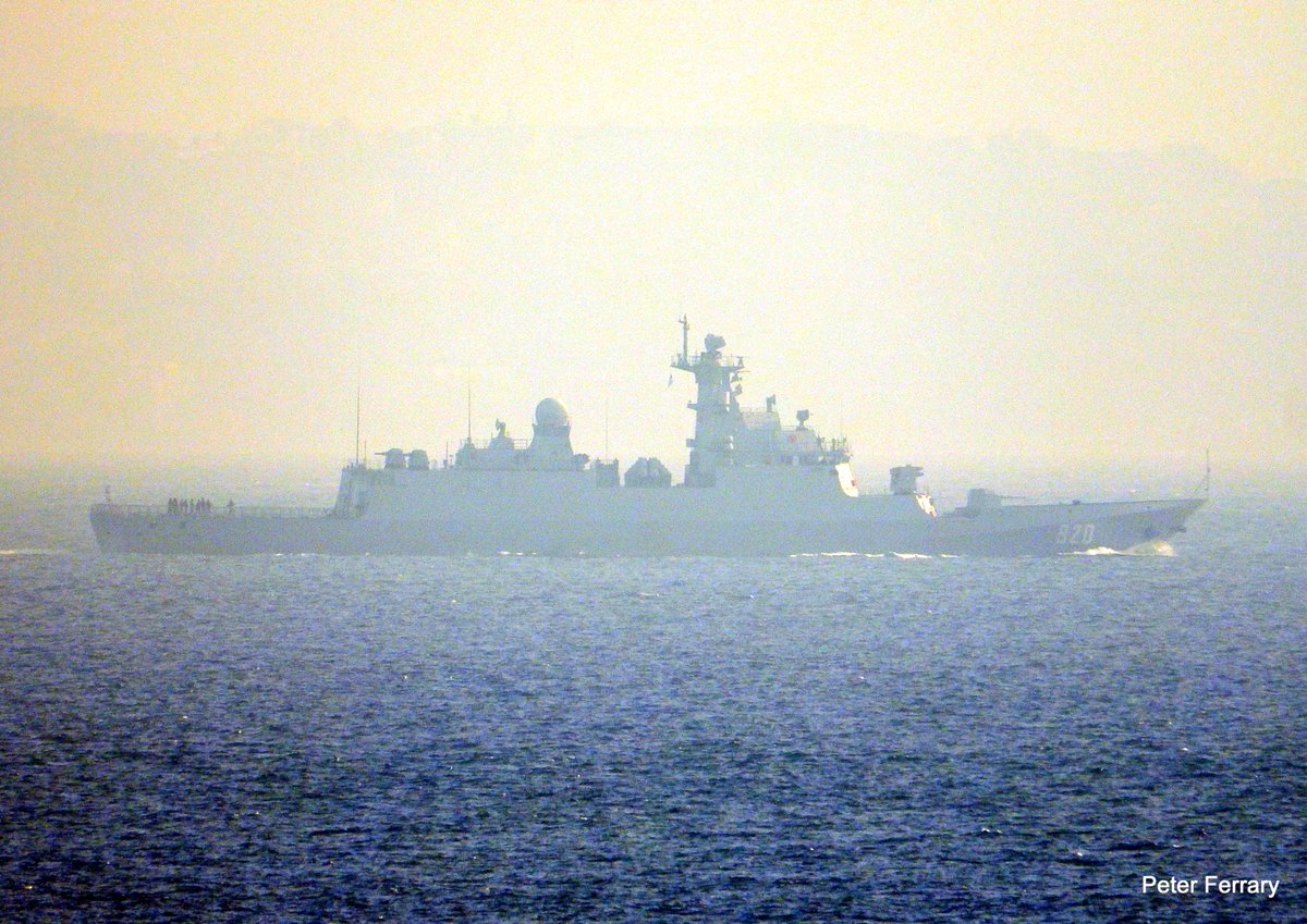 PeterFerrary's tweet image. Algerian corvette
ADHAFER 920  🇩🇿
Strait of Gibraltar westbound Oct 15 2025