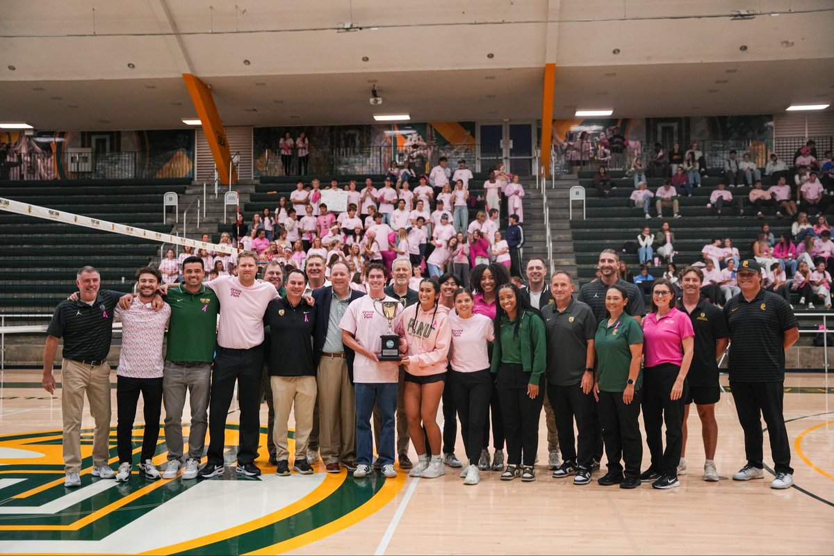 PacWest Commissioner’s Cup champions 🏆

The <a href="/PLNUSeaLions/">PLNU Sea Lions</a> were officially presented the 2024-25 Commissioner’s Cup trophy on Tuesday night for posting the best overall performance in <a href="/ThePacWest/">PacWest Conference</a> last year based on average conference finish.

#GoSeaLions