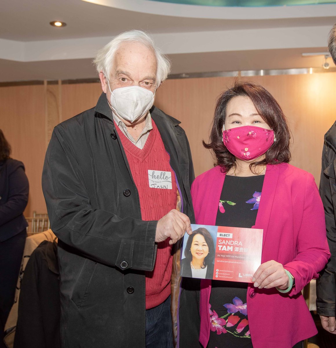 SandraTamMT's tweet photo. I had the honour of attending the celebration of life for the late John McCallum. A devoted public servant, John led with integrity, kindness, and unwavering support for those around him. My heartfelt condolences go out to Nancy and his family. https://t.co/ox4A7eXWav