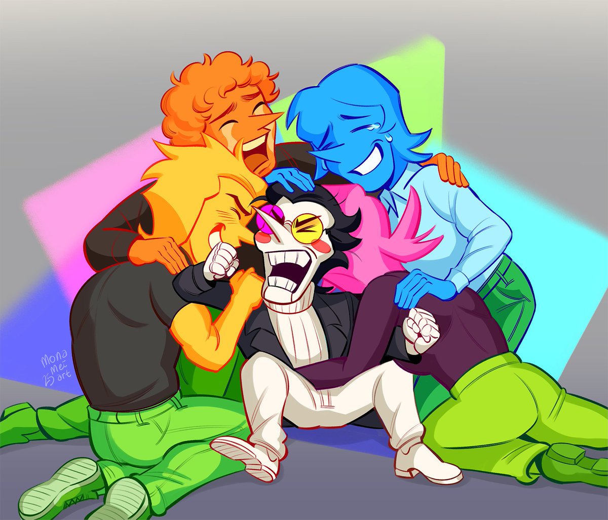 like the rest of them (just a little angrier)🤍

#DELTARUNE  #spamton