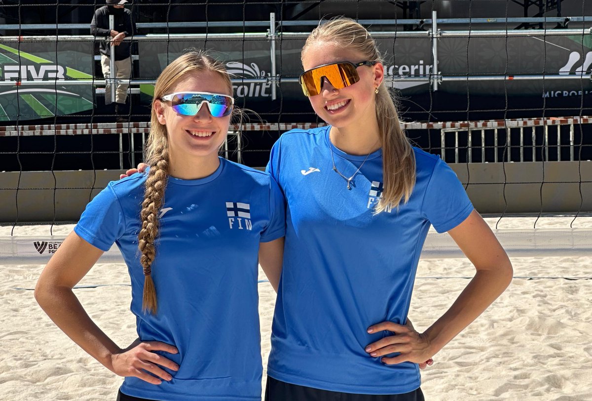 Beach volley
U21 MM-kisat
Puebla, Meksiko

Karsinta

Milja Henriksson / Ester Hirvonen
vs Perez/Jackson USA [13] 20-22, 17-21

Loppusijoitus 37.