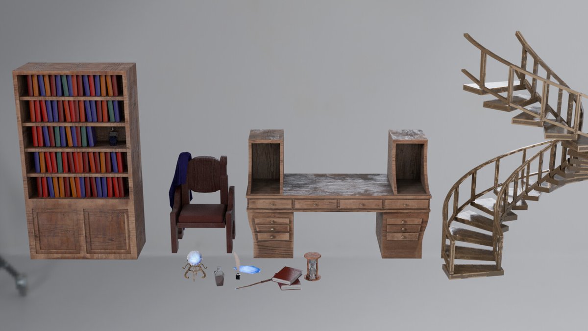 ChilaAuroraVT's tweet image. What the heck is #PortfolioDay?
Anyways I do environment art!