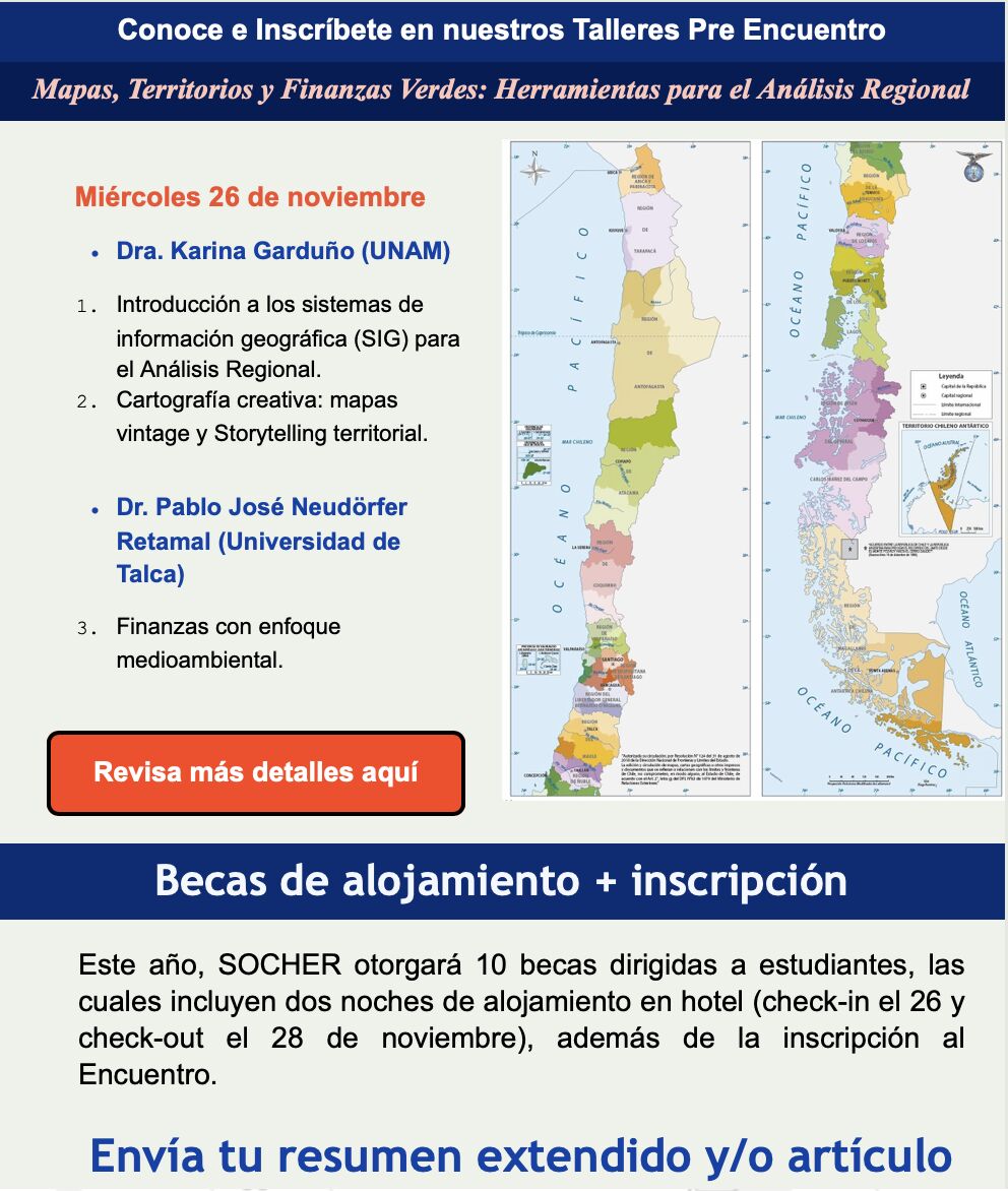 Socher_Chile's tweet image. 🚨 HOY | Último día de postulaciones para ser parte de #ENCUENTROSOCHER2025. ¡Te esperamos en Arica! even3.com.br/encuentro-soch…