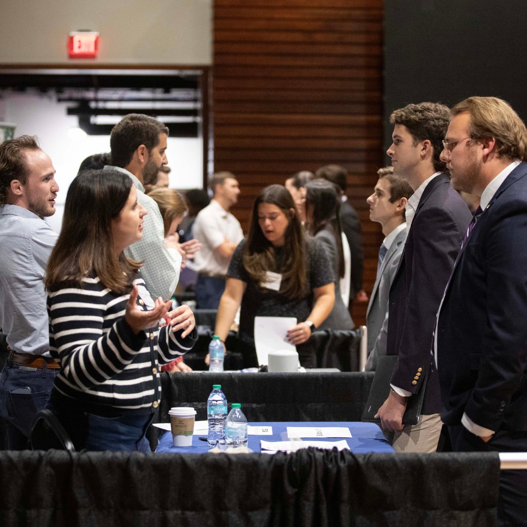 Amazing night at our College of Business Career Fair! Another RECORD-BREAKING attendance with 176 students connecting with top employers! To all our wonderful business students who attended- your preparation and professionalism made a lasting impression!