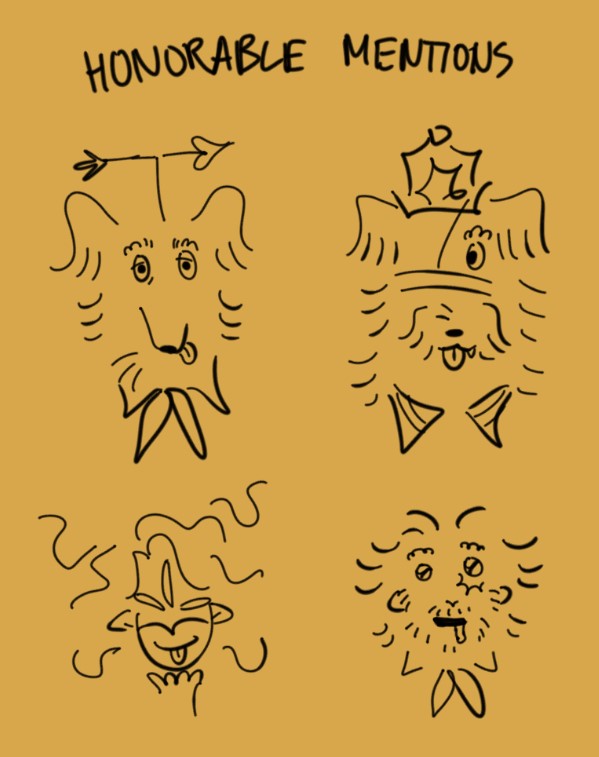 hammerhead_worm's tweet image. the doodles in my strawpage but im posting them here cuz theyre cute
