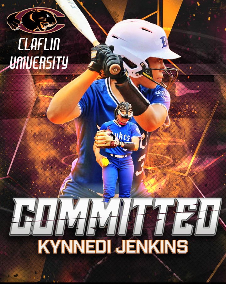 kynnedijenkins's tweet image. Committed!!! Thank you @coach_rickyh @ClaflinSoftball @Jaelyn_Jackson6 for the awesome visit and showing me sooo much love and the culture of Clafin University Softball. I'm super excited for the next chapter in this book and can't wait to step on the field. @LadyDukesGhent…
