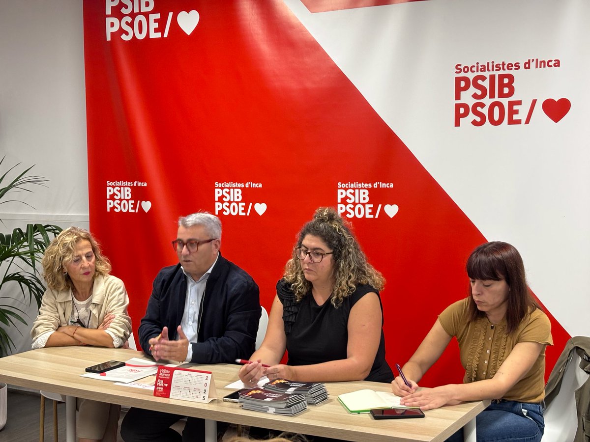 SocialistesInca's tweet photo. 🔴La nova executiva dels @SocialistesInca s’ha reunit avui per primera vegada per començar a treballar plegats i establir el full de ruta de les properes setmanes.

També hem donat la benvinguda a les noves incorporacions, que s’uneixen amb moltes ganes i il.lusió! #IncaSomTots https://t.co/jGoozaHHcP