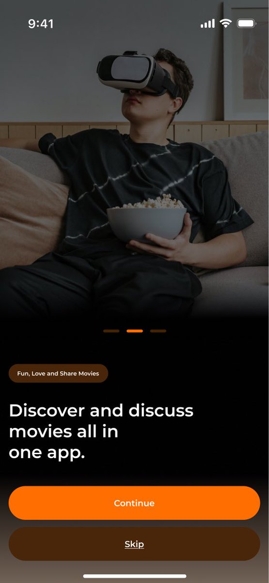 Ola__004's tweet image. DAY 24: 
🎬 Designed an onboarding experience for ReelTalk — a social movie app where film lovers can chat, discover, and share real-time reactions while watching.

#UIDesign #UXDesign #OnboardingDesign #AppDesign #ProductDesign #DesignCommunity #MovieApp #ReelTalk #DesignDaily
