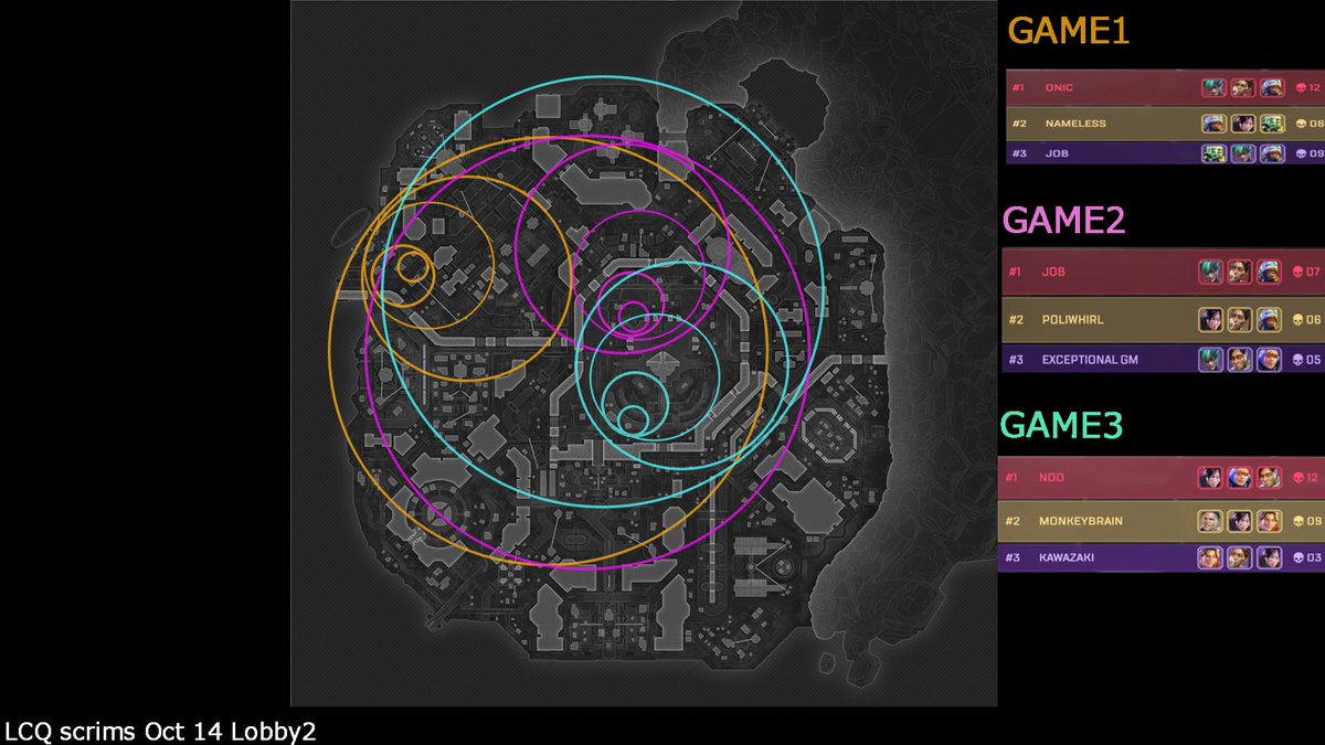 ZonePatterns1's tweet image. LCQ scrims 1015 emea lobby2