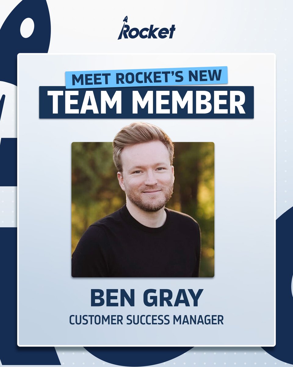 alumni_rocket's tweet image. Happy to welcome one of the newest members of the Rocket family, Ben! 🚀

#LegacyRedefined 🏆