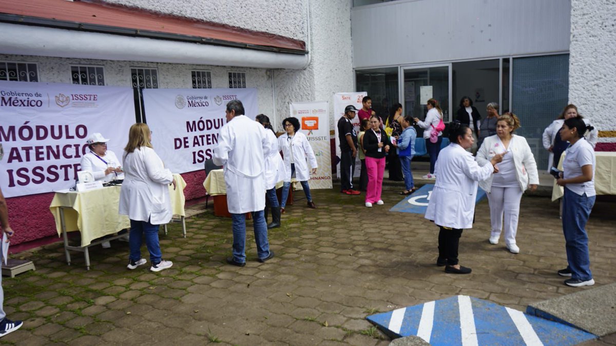 martibatres's tweet image. En el municipio de Huauchinango, Puebla instalamos un módulo de atención del @ISSSTE_mx abierto a toda la comunidad con servicios médicos y orientativos.