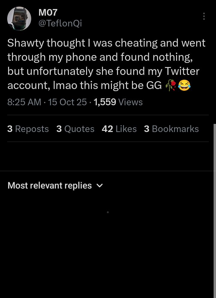 illiosdisciple's tweet image. Nigga deactivated because his girl found his account 💀💀💀💀💀💀💀💀 ?????????????
