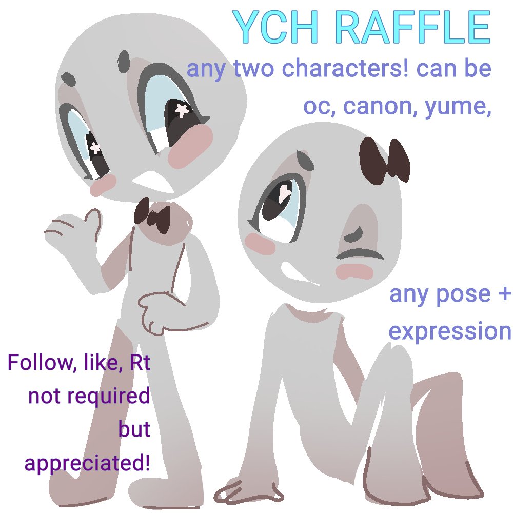 Rokeofool_'s tweet photo. YCH RAFFLE, ENDS OCTOBER 17TH.
Comment yout username!
Finished example below

#yumetwt #furry #ych https://t.co/54VZ2d3Bhb