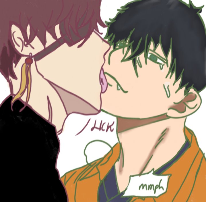 baektoparadise's tweet photo. I've been drawing Togasuo kissing while Conan was fighting for his life in the background. I'll probably do some more edits tomorrow. Here's the original reference.
#togasuo #windbreaker #fanart https://t.co/lgORdG67t4