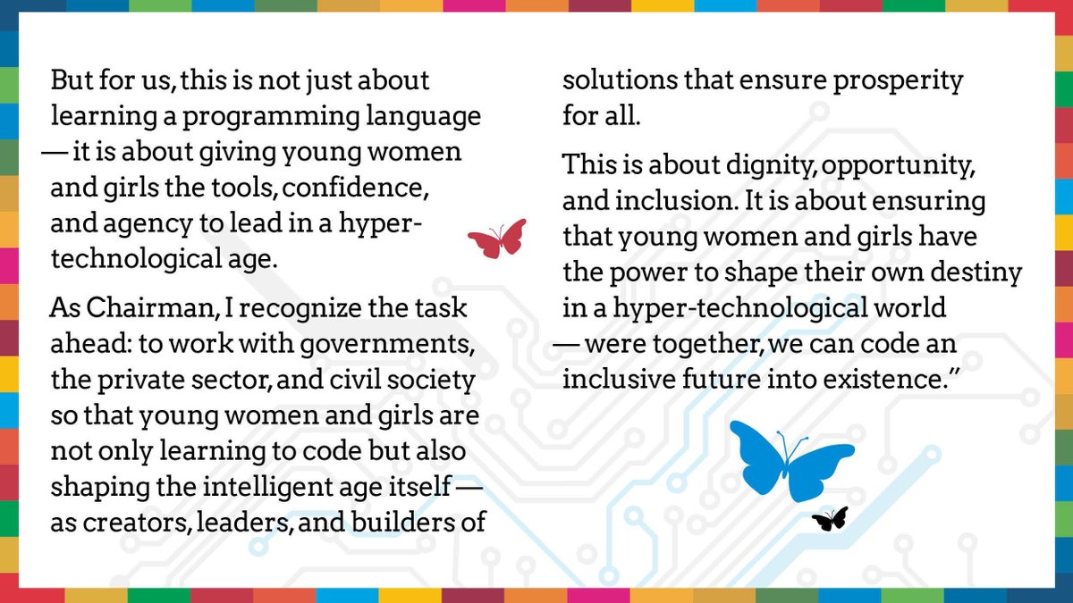 i_amthecode's tweet image. 🚀 Breaking News: iamtheCODE welcomes Ambassador @pthigo, MBS, as our new Chairman! 🌍
Appointed by Lady @mjamme, this marks a new era of inclusion and innovation — empowering young women and girls to lead the intelligent age. 👩🏾💻💙 #iamtheCODE