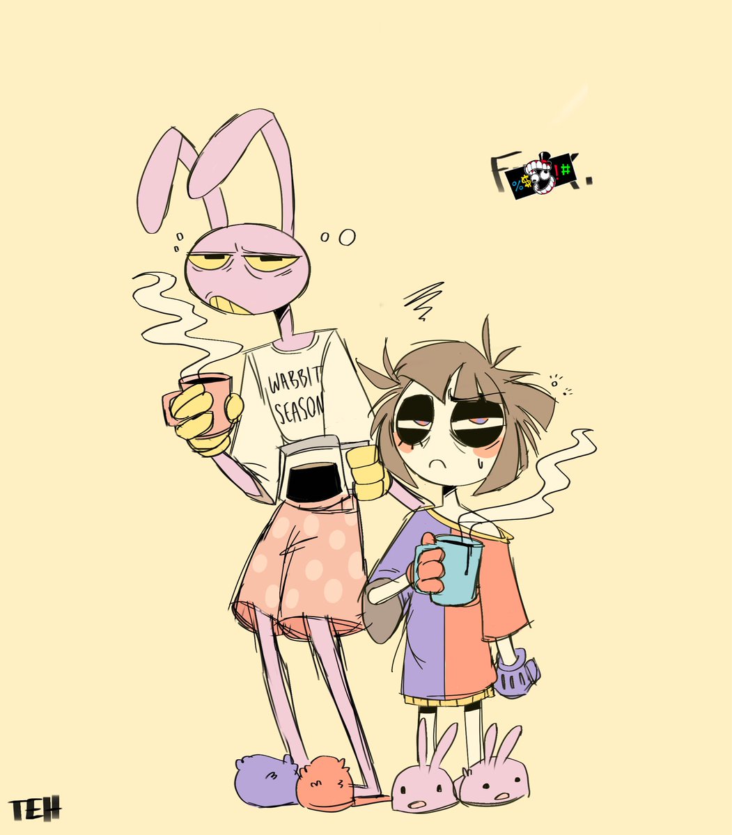 quarky__'s tweet image. this was the mood today (projecting)

#funnybunny #tadc #tadcfanart