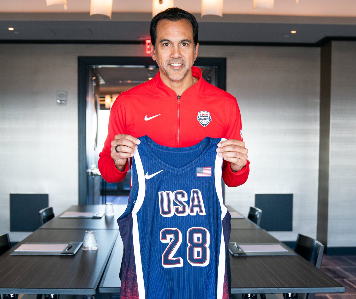 Erik Spoelstra throughout the years:

1995: Heat Video Coordinator
1997: Assistant Coach
1999: Advance Scout
2001: Director of Scouting
2008: Head Coach
2012: 1x NBA Champion
2013: 2x NBA Champion
2020: 5th NBA Finals
2022: 2x All-Star Coach
2023: 6th NBA Finals
2024: Olympic