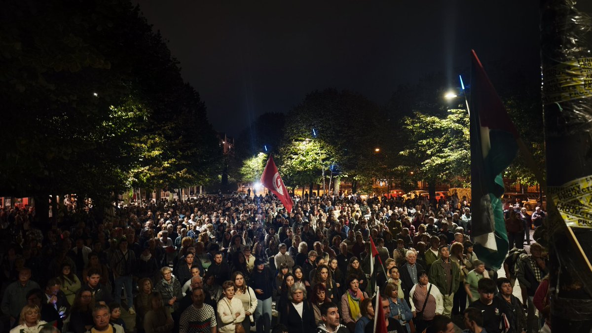 #PalestinaAskatu #GenozidioaGelditu #Orereta #Errenteria