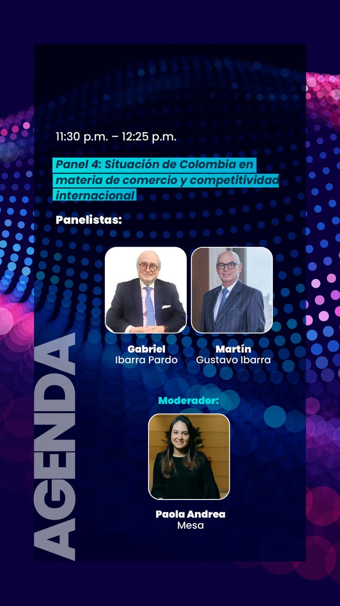 🙌 Los invitamos al Foro Nacional “Hacienda Pública y Tributación”, un espacio con una agenda de gran relevancia y la participación de reconocidos expertos.⬇️
🎙️Entre ellos, nuestro socio Gabriel Ibarra.
👉Inscríbete: bit.ly/4gWqAX3