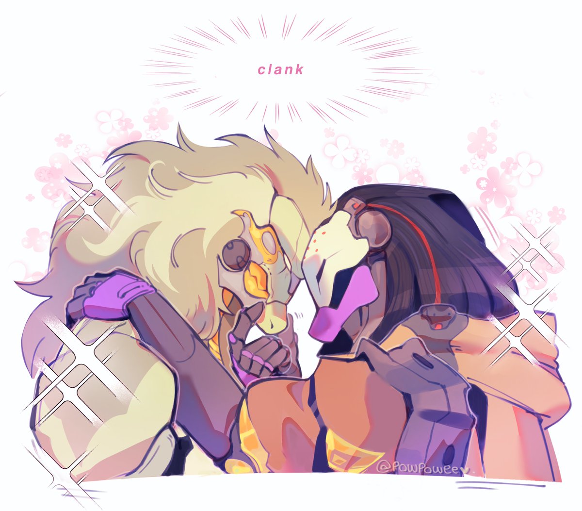 they're communicating i think 
#Banyue #Ramattra #Overwatch2 #ZenlessZoneZero #zzzero
