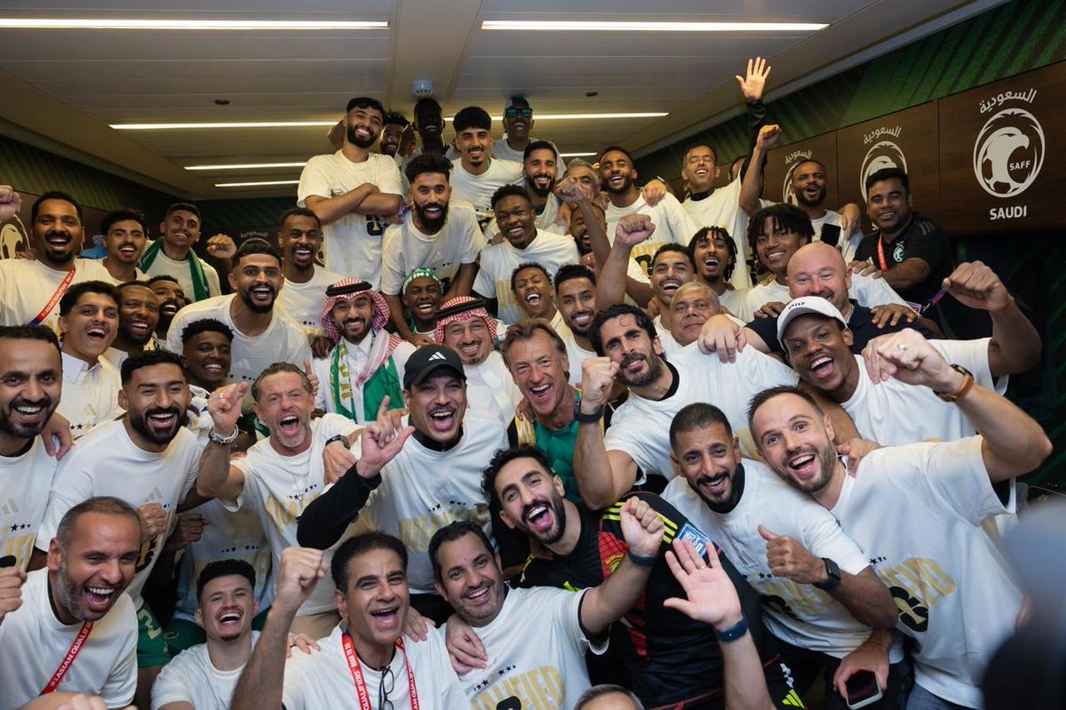 Saudabdualhamed's tweet image. الحمد لله على التأهل إلى كأس العالم 2026 🇸🇦🏆 
الوطن يستحق دائمًا الأفضل 💚
 #wc2026