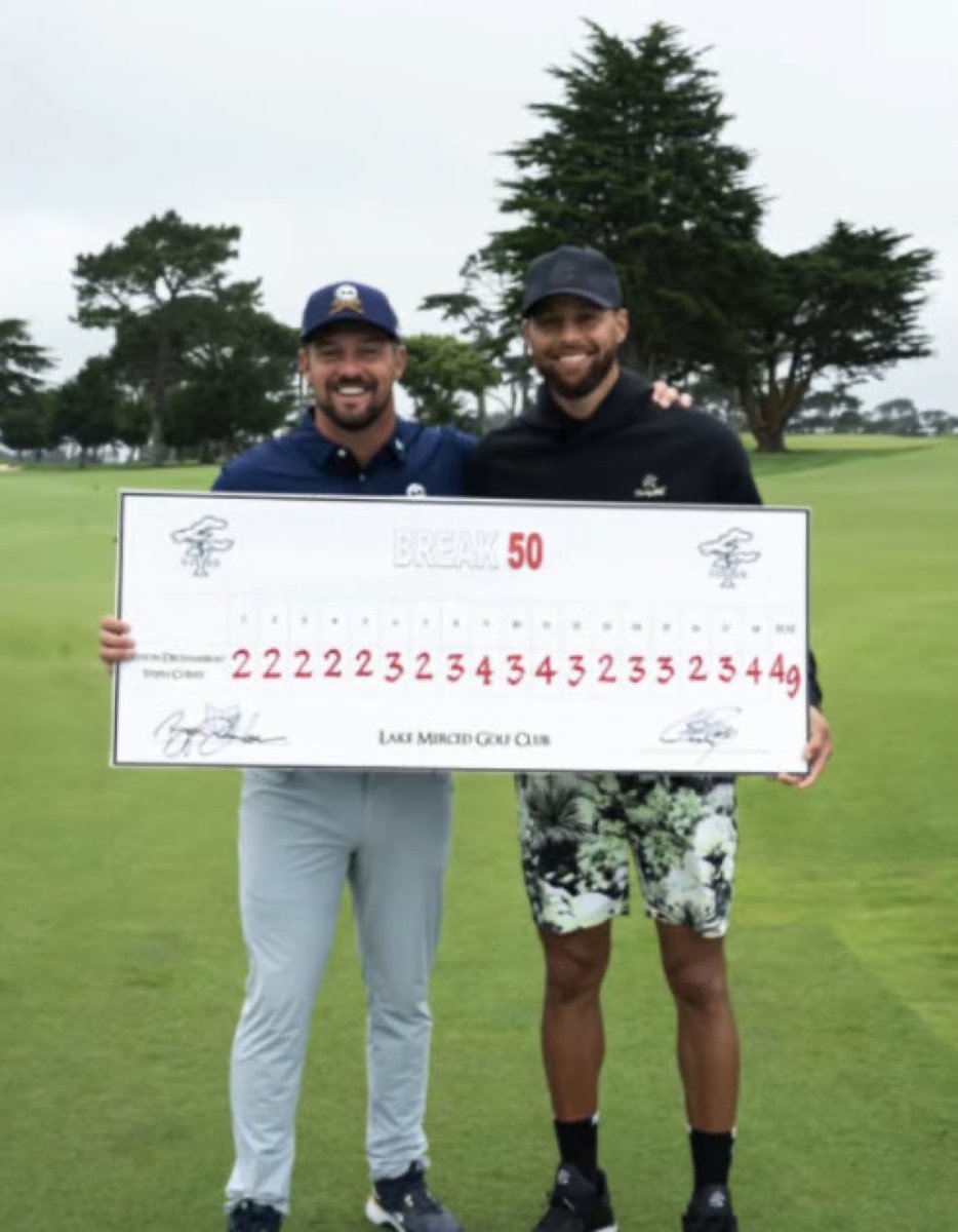 Steph and Bryson break 50 at Lake Merced in San Francisco!

Full video on YouTube:
youtu.be/mluOWlA6GGo?si…