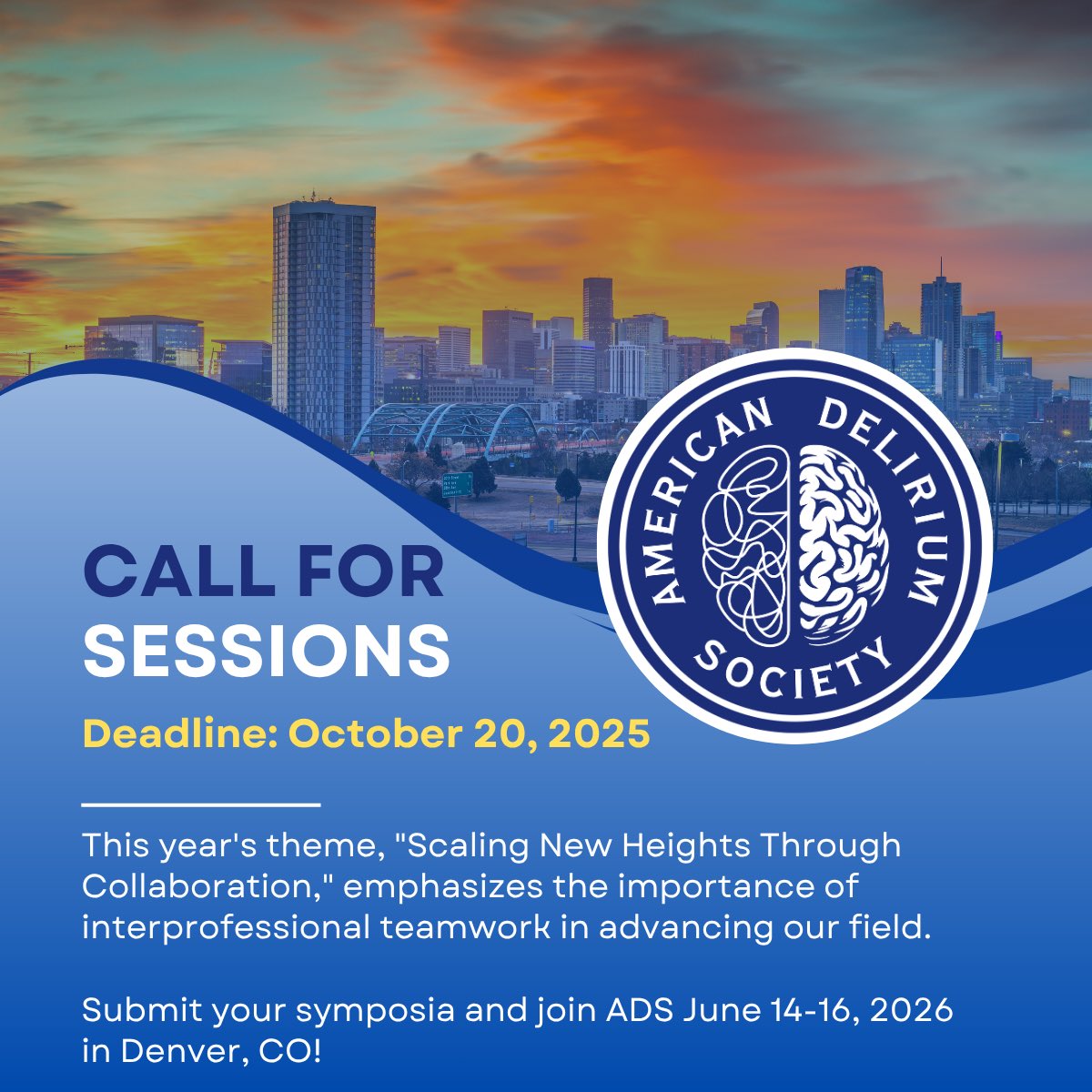 🚨 Last Call! Don’t miss your chance to be part of the ADS 2026 Conference in Denver, CO!
Submit your symposia proposal by October 20, 2025 to share your expertise and help shape next year’s program.

👉 Click here to submit yours today: app.oxfordabstracts.com/login?redirect…