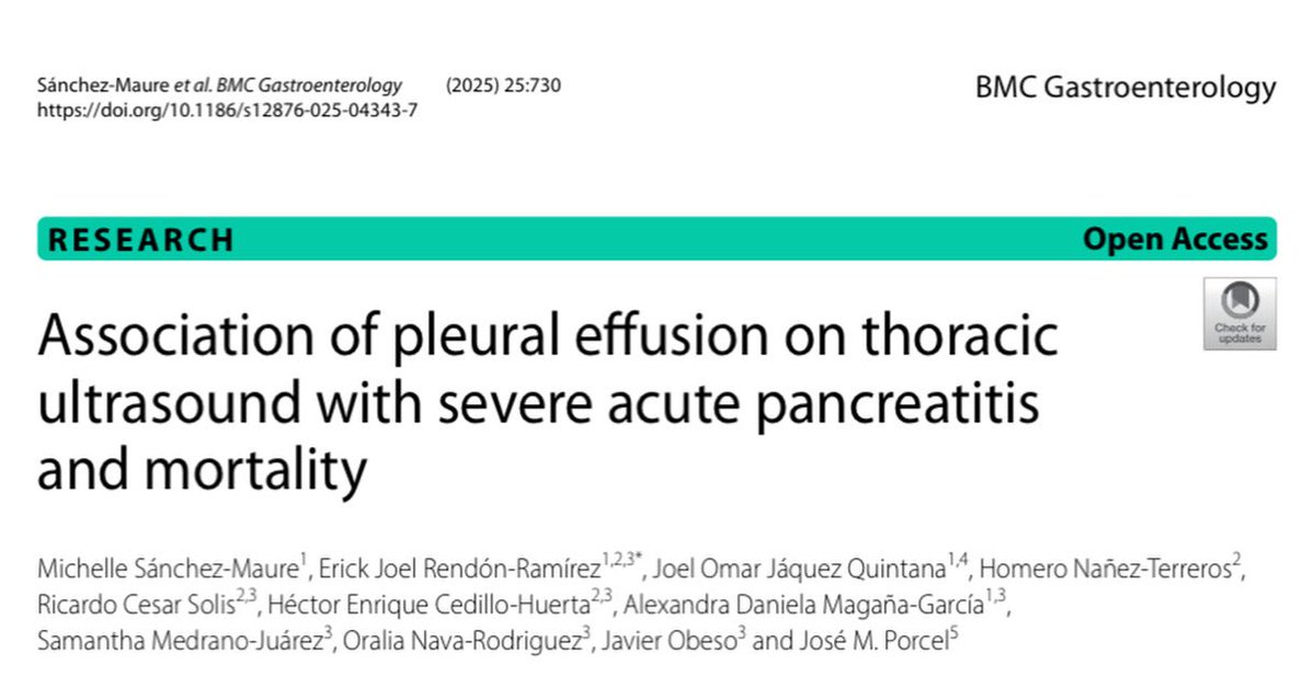 ErickRendonMD's tweet photo. Our pleural and Thoracic ultrasound Unit found that Early pleural effusion is associated with severity and mortality https://t.co/YSYEsM4q4U