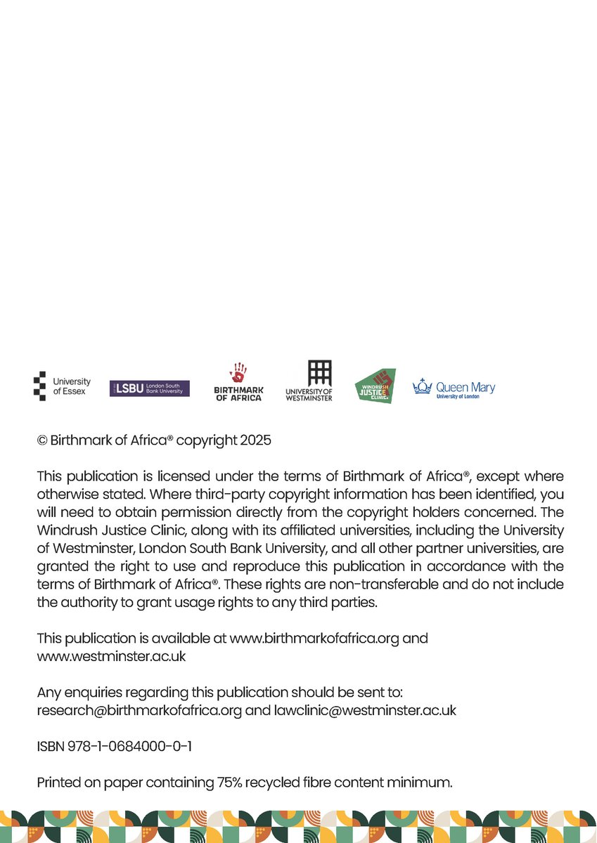 HubM2X's tweet photo. The Windrush Justice Inquiry  Report  2025
by Priscelia Pyhia Robinson 
Commissioned by The University of Westminster 

Report Download 
https://t.co/HIiPQj2vKq https://t.co/4OswLSEyGP