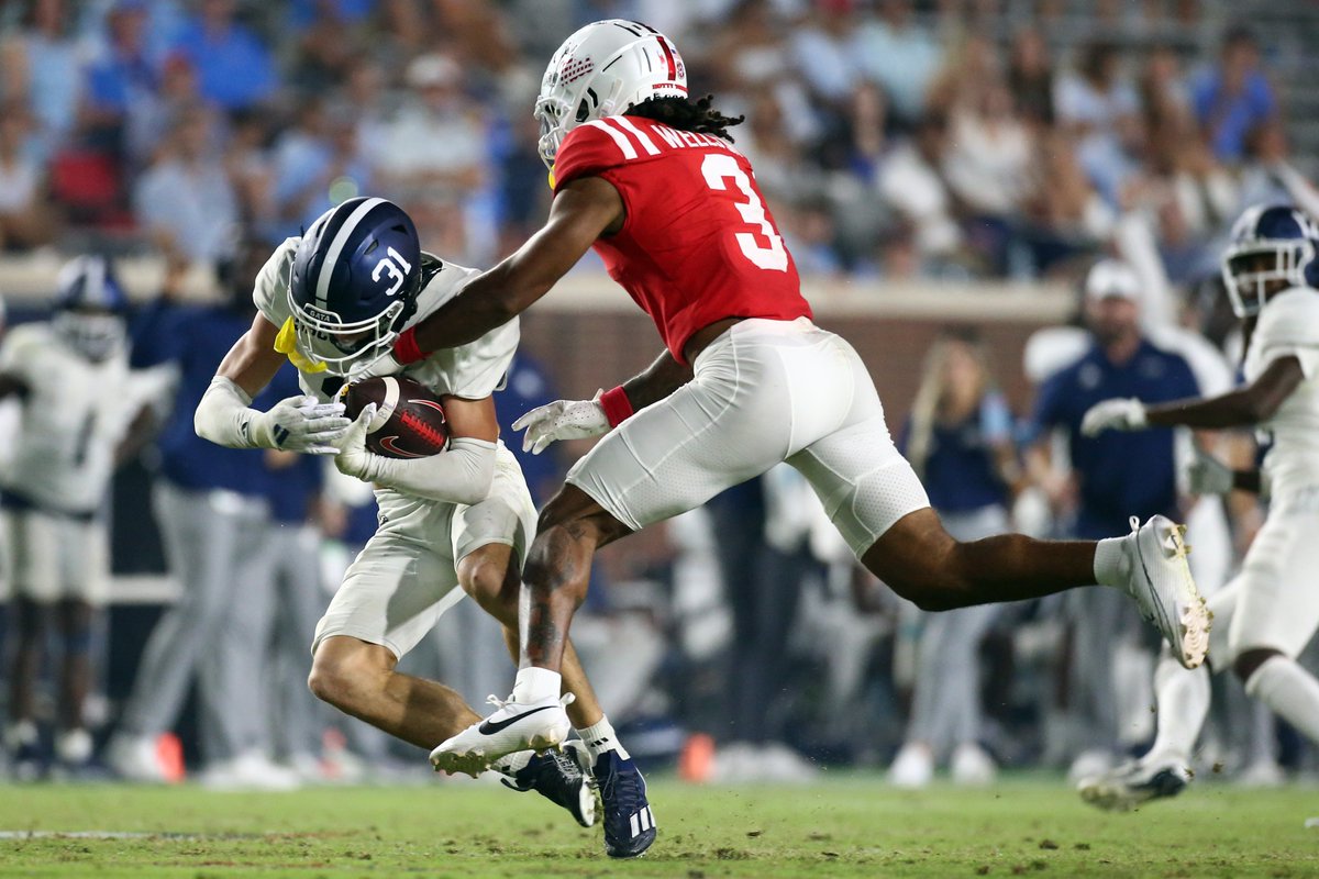 Georgia Southern CB Chance Gamble this season:

Targets: 12
Catch Rate Allowed: 41.7%
Forced Incompletion Rate: 33.3%
Yards Per Snap in Coverage: 0.6
TDs Allowed: 0
Passer Rating When Targeted: 21.2

Safe to say, the <a href="/GSAthletics_FB/">Georgia Southern Football</a> CB has locked down in 2025!

*coverage data via