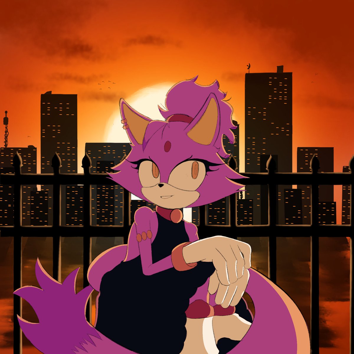 I like to draw blaze now :)  hope you all will like it ❤️

#blaze #sonicfanart #blazethecat #outcomememories #art