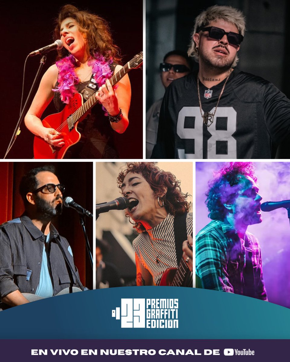🎶 FIX transmite en vivo los Premios Graffiti 2025

HOY, 21:00 hs, desde el Politeama de Canelones.

En vivo: 

🎵 Rossana Taddei
🎵 El Reja
🎵 Diego González
🎵 Flor Sakeo
🎵 León Verde

📺 Miralo por nuestro canal de YouTube - youtube.com/live/DiYcwzL4W…