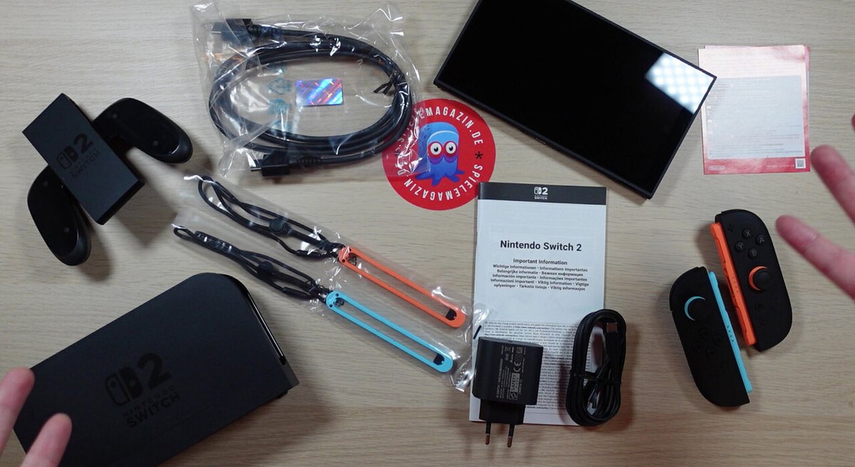 spielemagazin's tweet image. 🆕 Nintendo Switch 2: Alle Teile erklärt 
🔗 ift.tt/W45Lf2e
📢 Von Joy-Con bis Dock – diese Komponenten solltest Du kennen...

#nintendoswitch2 #joycon2 #switch2dock #switch2display #switch2konsole