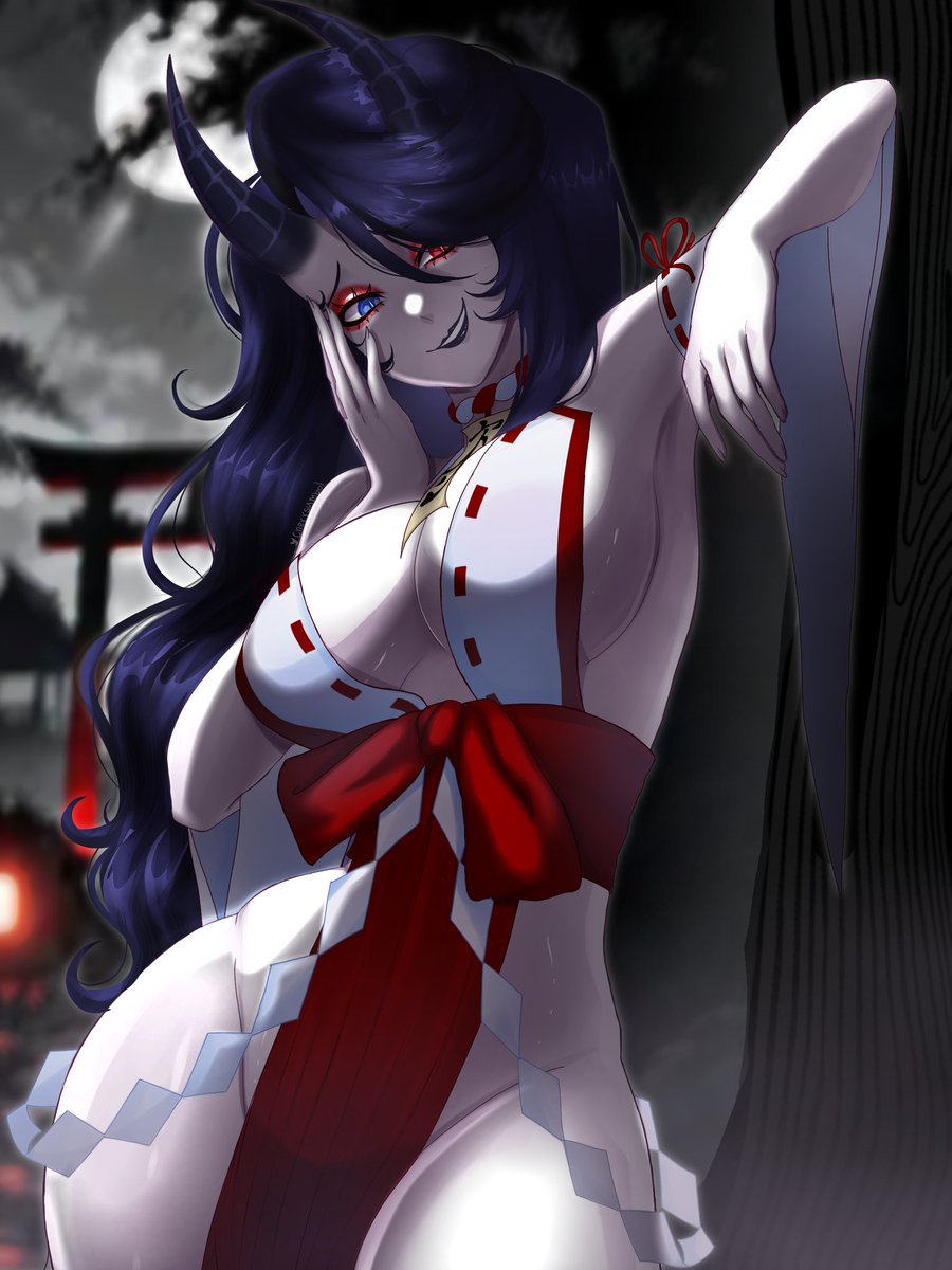 What is wrong {Reader}?

*She gazes at the person in front of her and smirks playfully*

Did you not think shrine maiden can be this attractive?