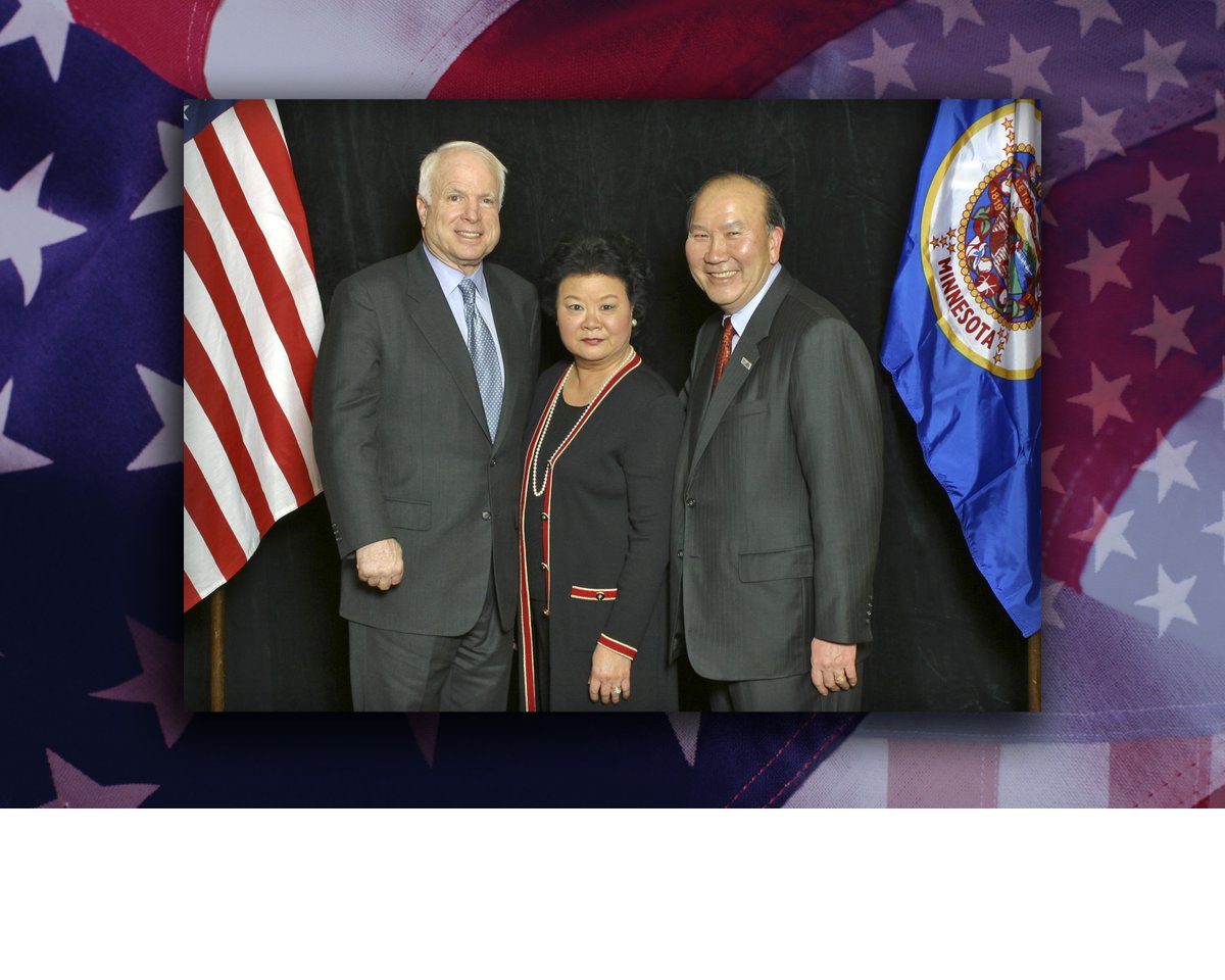 20 years ago, on   November 10, 2025, MMAF hosted it's first dinner, with Senator John McCain as   the keynote speaker. Learn more about that exciting evening:   thankmntroops.org/events/2005-fu… #TBT   #20YearsofThanks