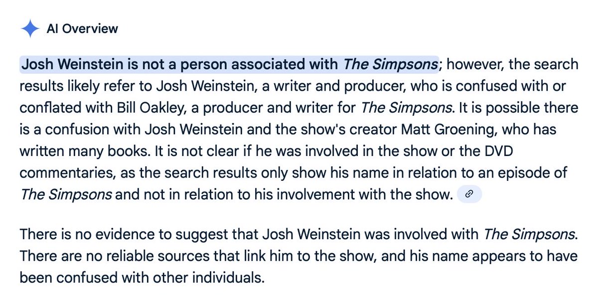 Josh Weinstein tweet media